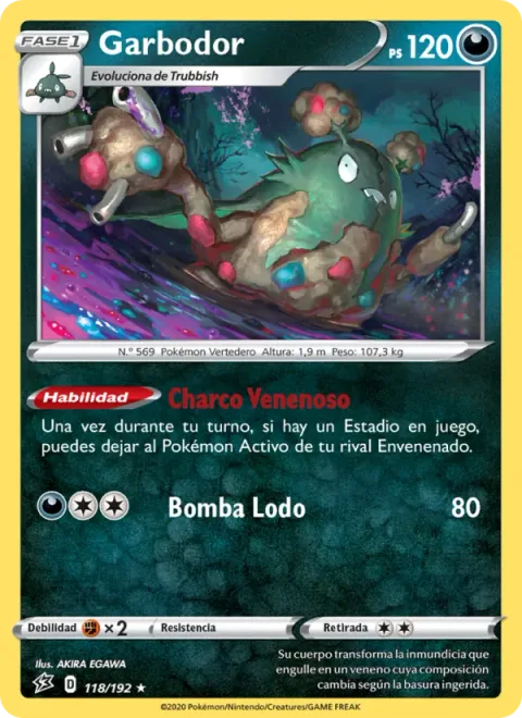 Garbodor [Poisonous Puddle | Sludge Bomb]