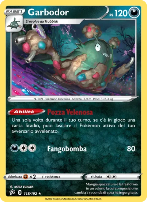 Garbodor [Poisonous Puddle | Sludge Bomb]