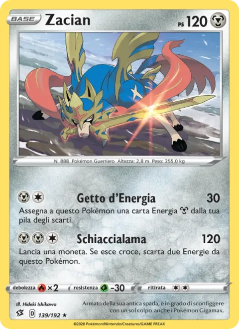 Zacian [Energy Stream | Smashing Edge]
