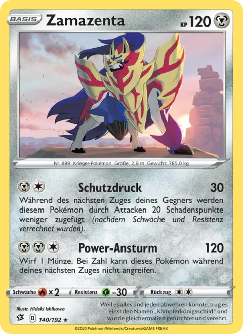 Zamazenta [Guard Press | Power Rush]