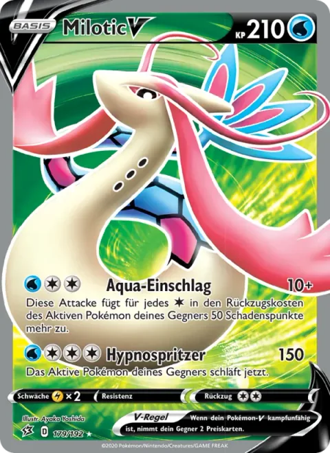 Milotic V [Aqua Impact | Hypno Splash]