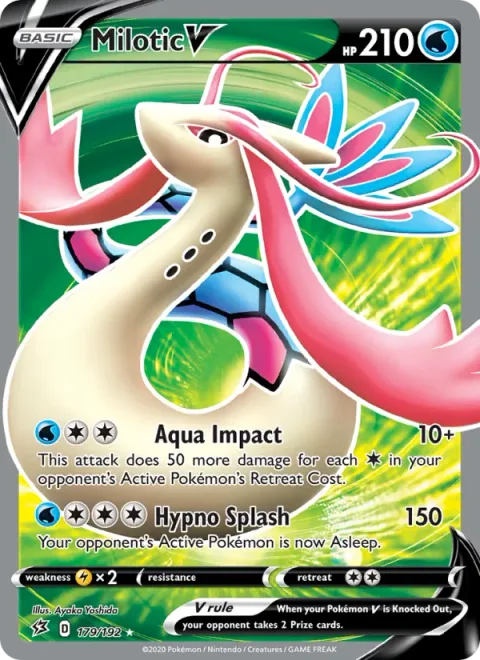 Milotic V [Aqua Impact | Hypno Splash]