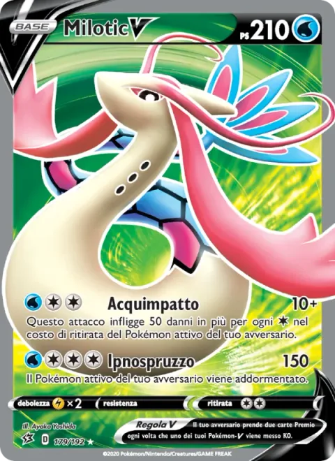 Milotic V [Aqua Impact | Hypno Splash]