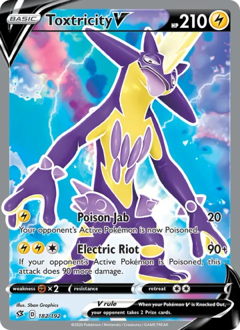 Toxtricity V [Poison Jab | Electric Riot]