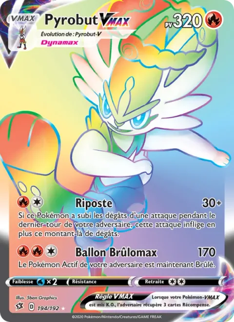 Cinderace VMAX [Counter | Max Pyro Ball]