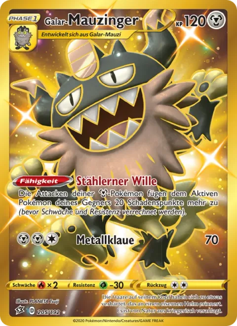 Galarian Perrserker [Steely Spirit | Metal Claw]