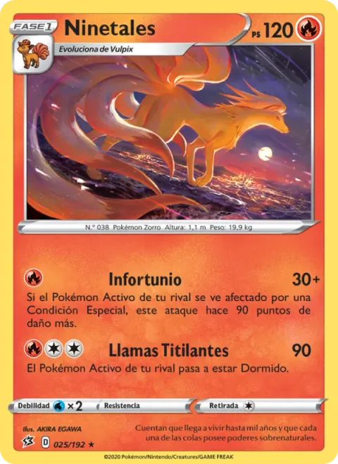 Ninetales [Hex | Flickering Flames]