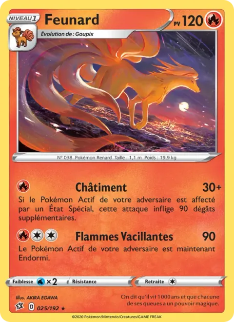 Ninetales [Hex | Flickering Flames]