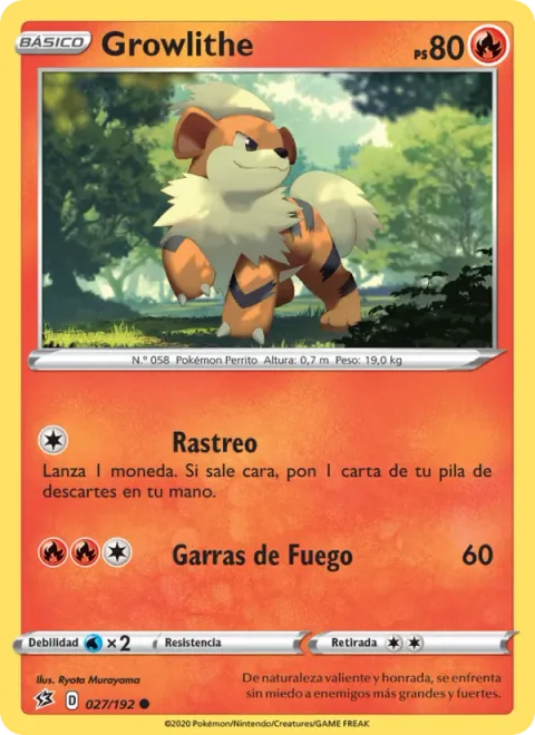 Growlithe [Odor Sleuth | Fire Claws]