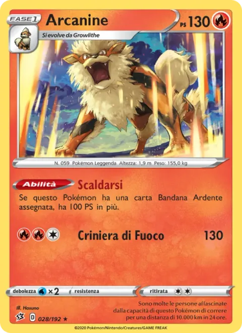 Arcanine [Warming Up | Fire Mane]