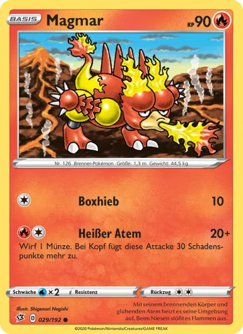 Magmar [Punch | Heat Breath]