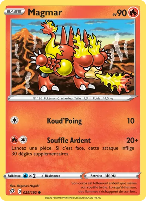 Magmar [Punch | Heat Breath]