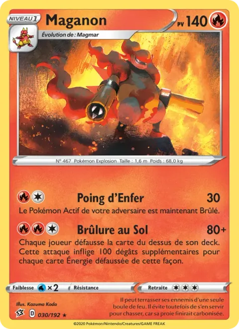 Magmortar [Burst Punch | Ground Burn]