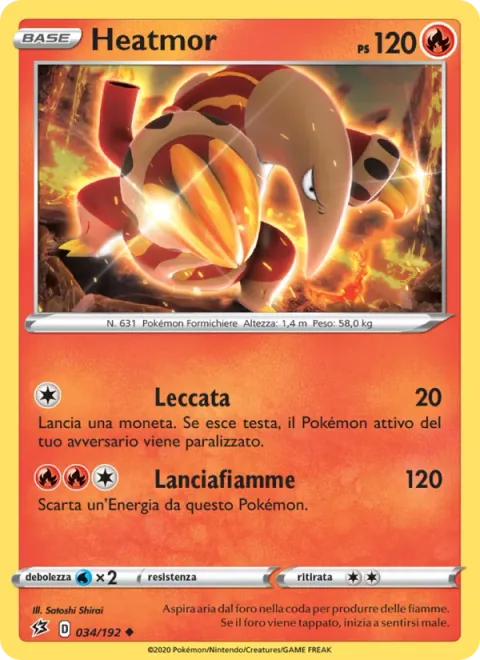 Heatmor [Lick | Flamethrower]