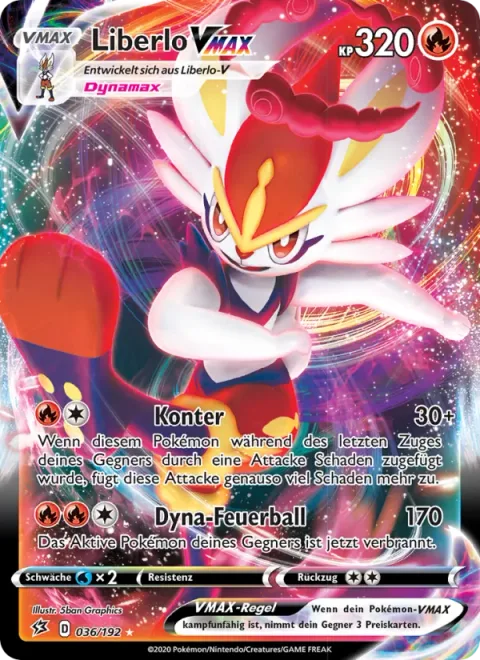 Cinderace VMAX [Counter | Max Pyro Ball]