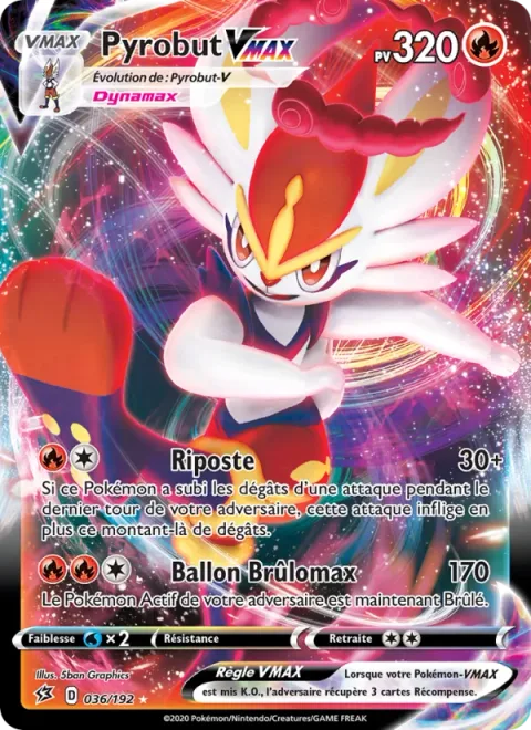 Cinderace VMAX [Counter | Max Pyro Ball]