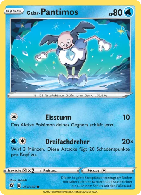 Galarian Mr. Mime [Icy Wind | Triple Spin]