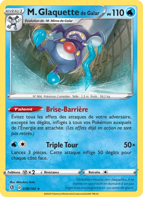 Galarian Mr. Rime [Screen Cleaner | Triple Spin]