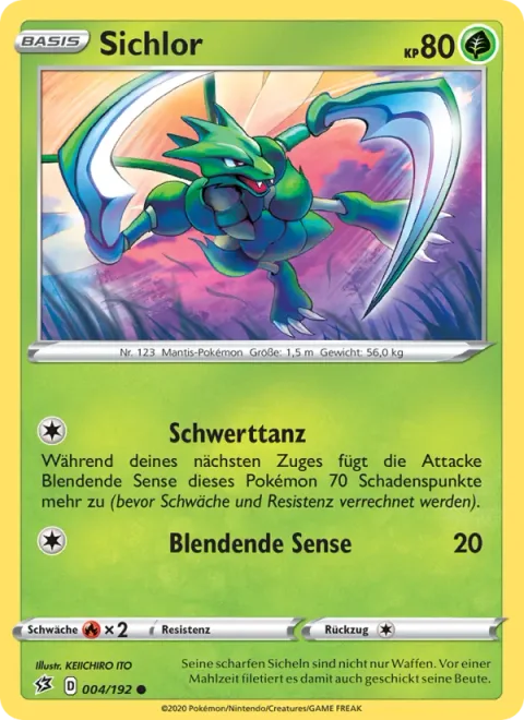 Scyther [Swords Dance | Blinding Scythe]
