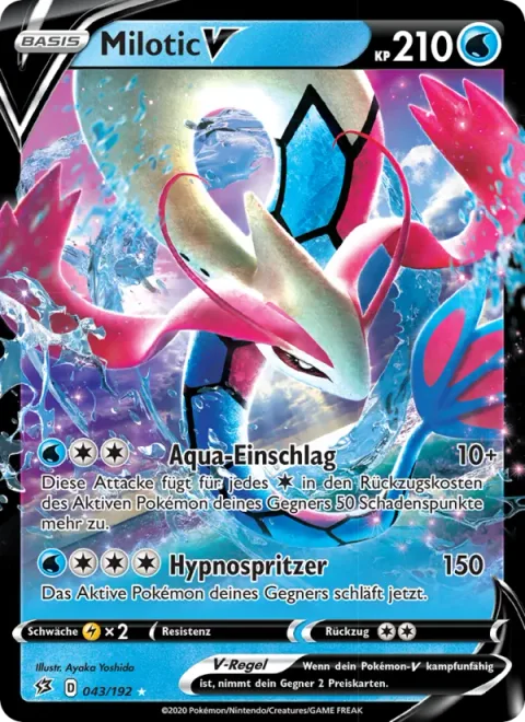 Milotic V [Aqua Impact | Hypno Splash]