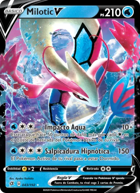 Milotic V [Aqua Impact | Hypno Splash]
