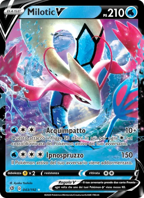 Milotic V [Aqua Impact | Hypno Splash]