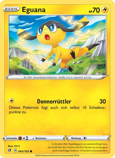Helioptile [Thunder Jolt]