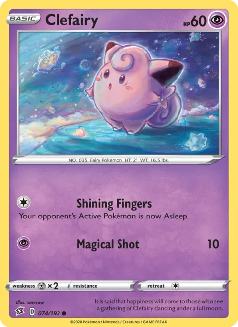 Clefairy [Shining Fingers | Magical Shot]