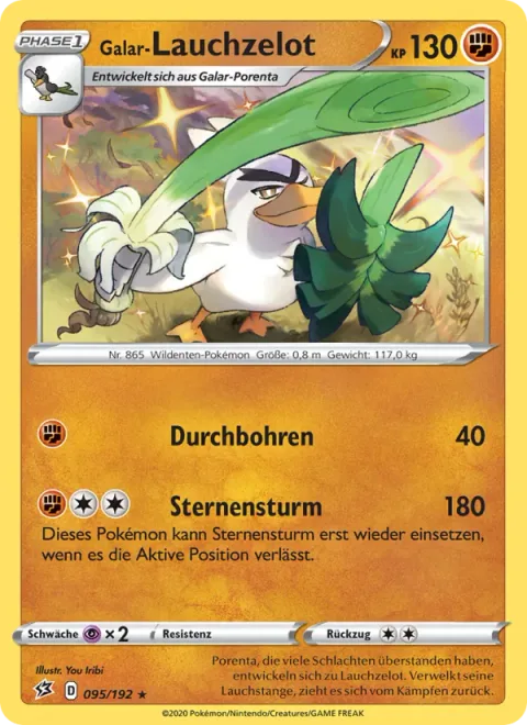 Galarian Sirfetch'd [Pierce | Meteor Assault]