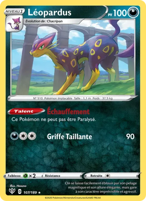 Liepard [Limber | Slashing Claw]