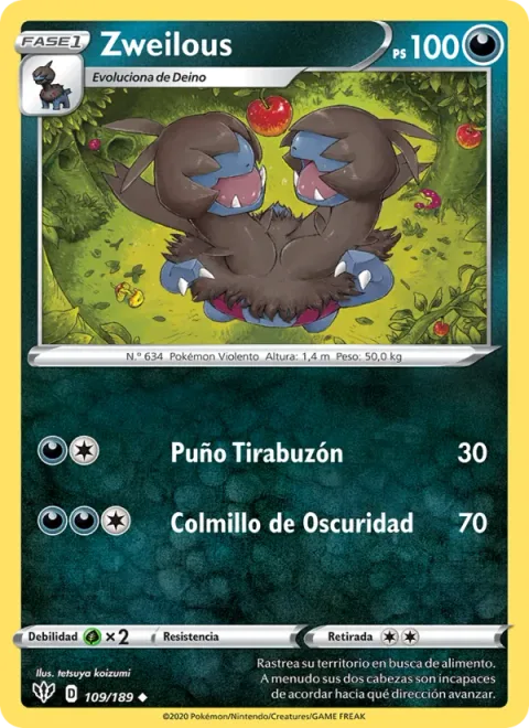 Zweilous [Corkscrew Punch | Darkness Fang]