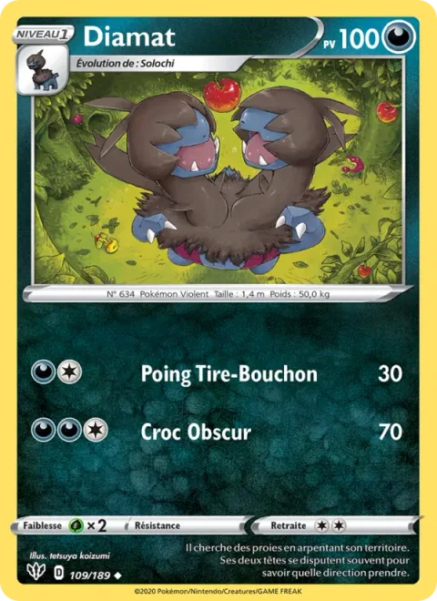Zweilous [Corkscrew Punch | Darkness Fang]