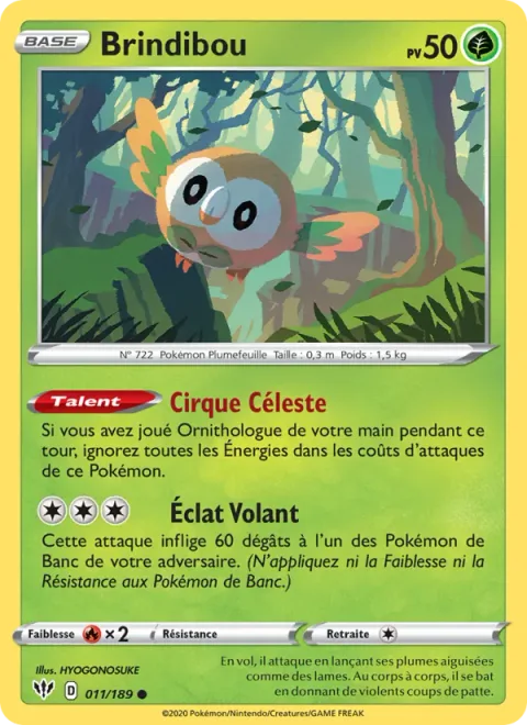 Rowlet [Sky Circus | Wind Shard]