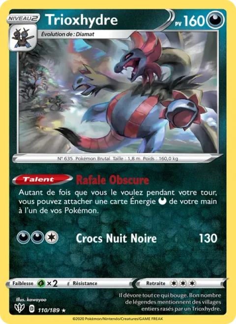 Hydreigon [Dark Squall | Pitch-Black Fangs]