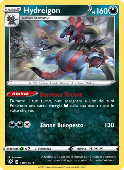 Hydreigon [Dark Squall | Pitch-Black Fangs]