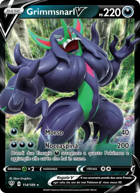 Grimmsnarl V [Bite | Spiky Knuckle]