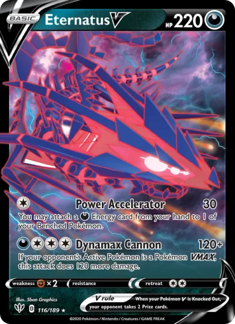 Eternatus V [Power Accelerator | Dynamax Cannon]