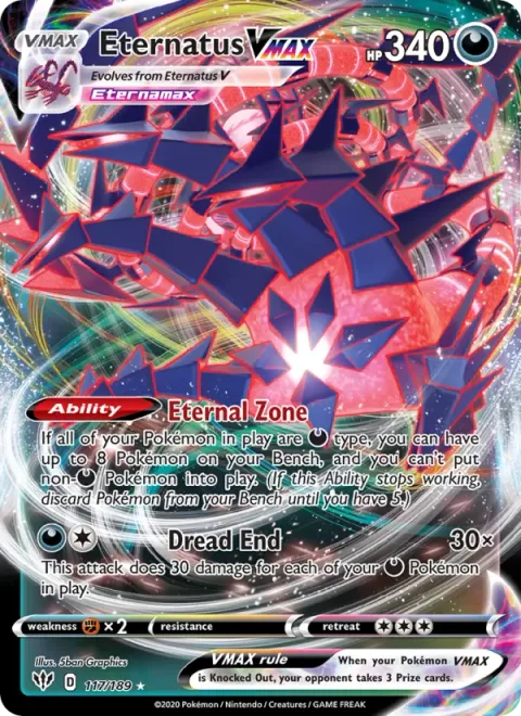 Eternatus VMAX [Eternal Zone | Dread End]