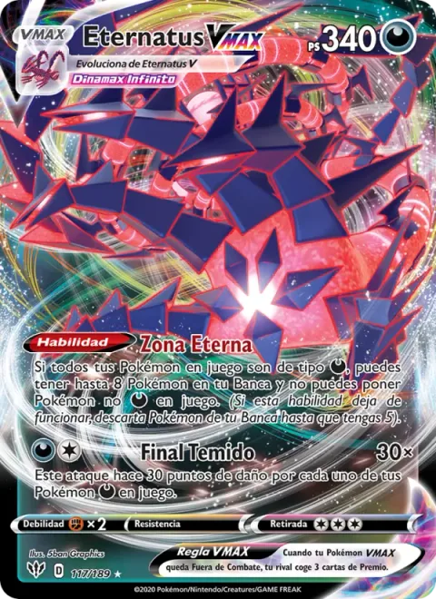 Eternatus VMAX [Eternal Zone | Dread End]