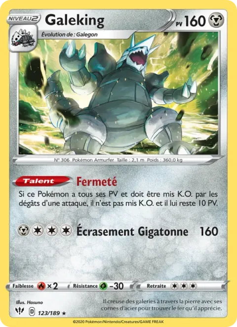 Aggron [Sturdy | Gigaton Stomp]