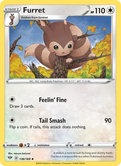Furret [Feelin' Fine | Tail Smash]