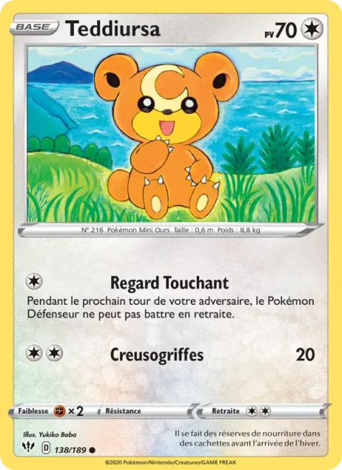 Teddiursa [Baby-Doll Eyes | Dig Claws]