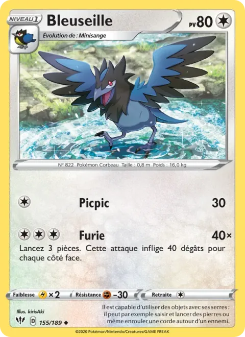 Corvisquire [Peck | Fury Attack]