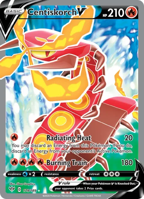 Centiskorch V [Radiating Heat | Burning Train]