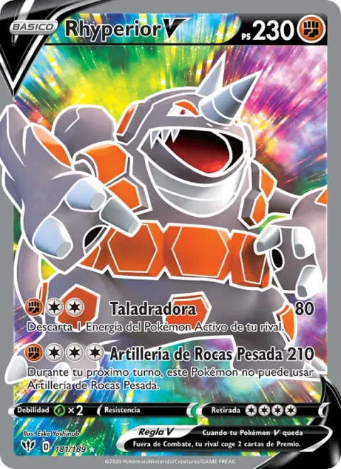 Rhyperior V [Drill Run | Heavy Rock Artillery]