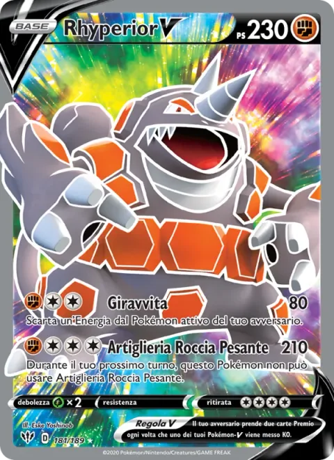 Rhyperior V [Drill Run | Heavy Rock Artillery]
