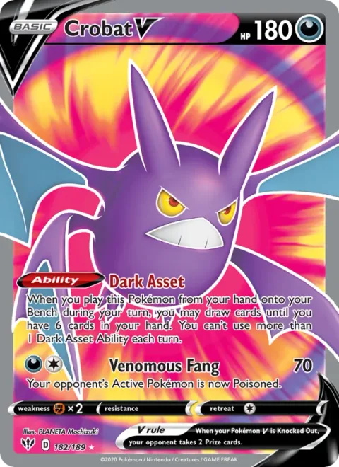 Crobat V [Dark Asset | Venomous Fang]
