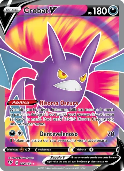 Crobat V [Dark Asset | Venomous Fang]