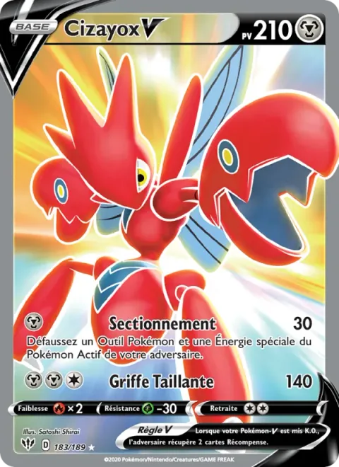 Scizor V [Hack Off | Slashing Claw]
