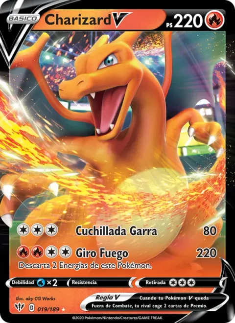Charizard V [Claw Slash | Fire Spin]